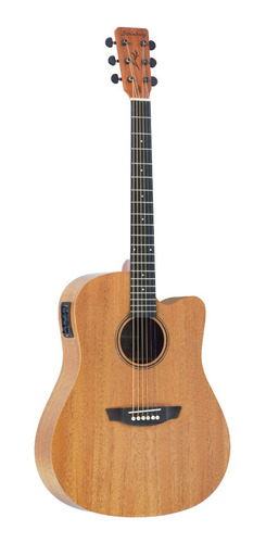 Imagem 1 de 8 de Violão Elétrico Folk Strinberg Forest Fs4d Com Afinador
