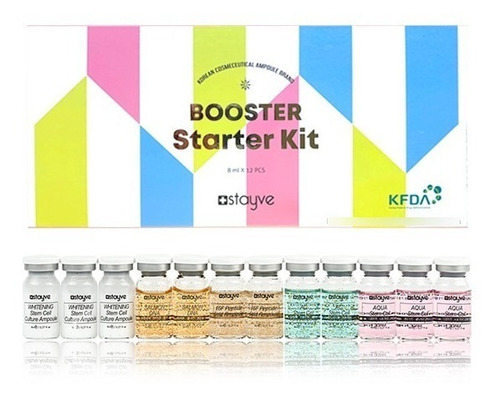 Bb Glow Stayve Kit De Booster/peptidos/vitaminas 12 Ampollas