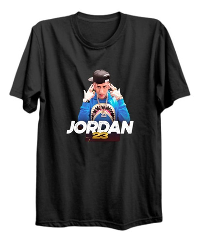 Polera Jordan 23 Cantante Urbano