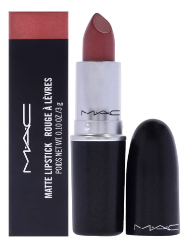 Mac Lápiz Labial Mate 663 Come Over Mujeres 0.1 Oz