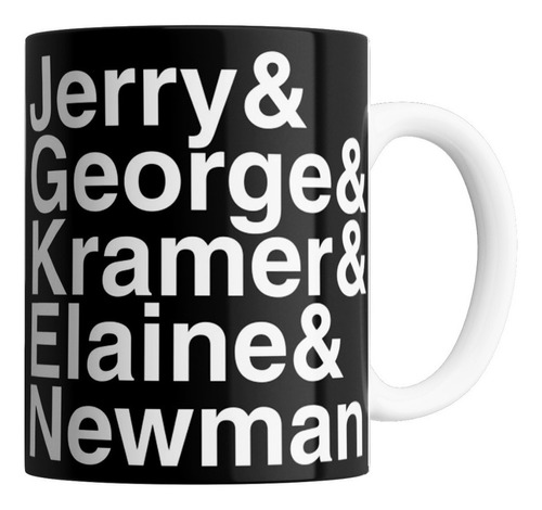 Taza De Cerámica - Seinfeld (nombres Personajes)