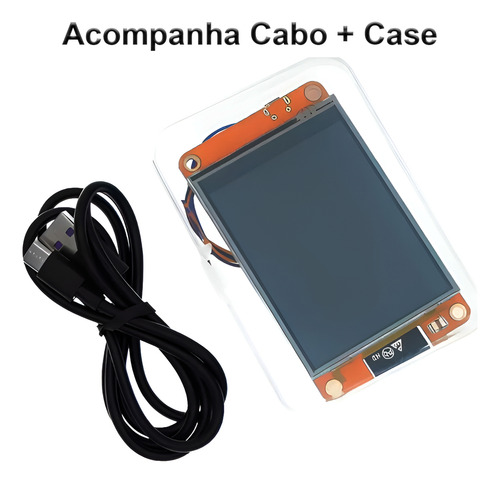 Módulo Esp32 Tela Lcd Tft Touch 2,4 Polegadas Wifi Bluetooth