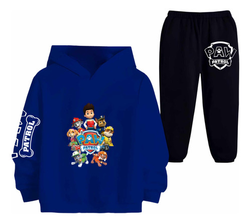 Sudadera De Niño Incluye 2pz Sudadera Y Pans Mod6 Paw Patrol