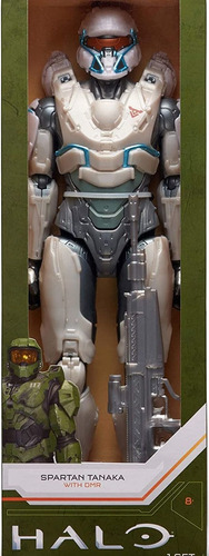 Spartan Tanaka With Dmr - Halo - 30 Cm - Articulado - 