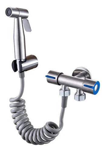 Kit Completo De Ducha Bidet Para Inodoro Acero Inoxidable