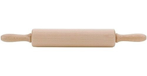 Rodillo De Madera Maribor Beech, Beige, 42 Cm.