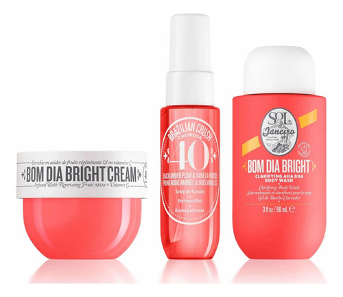 Sol De Janeiro Kit Bom Dia Bright 40t Ilumina Tu Piel