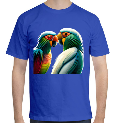 Playera Con Diseño De Guacamayas Kramer H