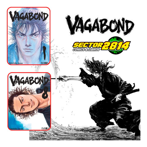 Vagabond Tomos 1 Al 8- Ivrea