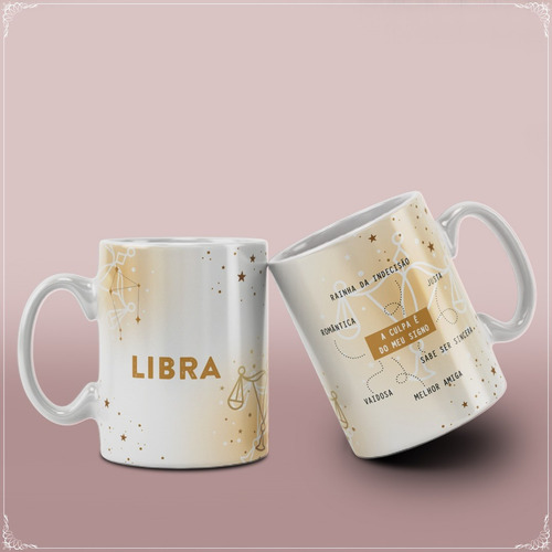 12 Artes Caneca A Culpa É Do Meu Signo Em Corel #0813