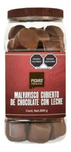 Malvavisco Cubierto De Chocolate Con Leche Picard 800g
