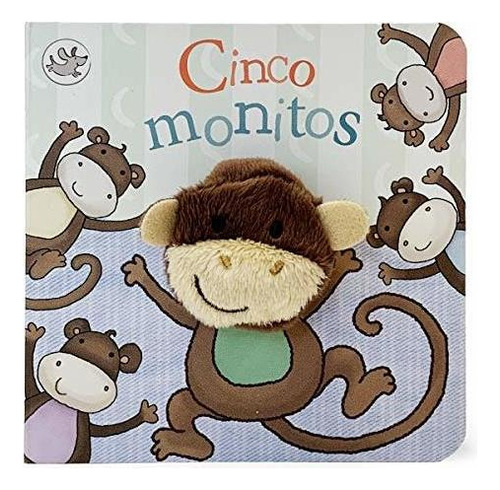 Cinco Monitos / Five Little Monkeys (finger Puppet Book), De Sarah Ward. Editorial Cottage Door Press, Tapa Dura En Español, 2019