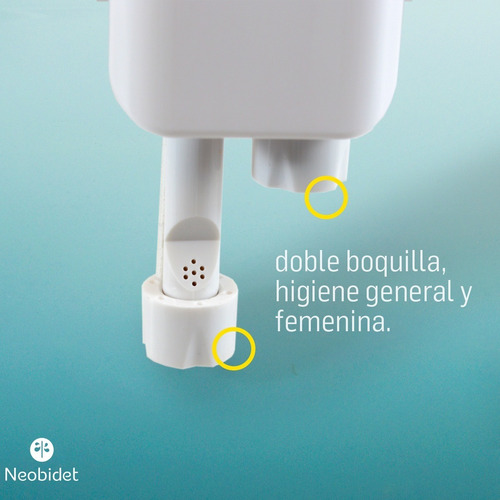 Imagen 3 de 10 de Bidet Para Inodoro Ducha Grifería Adaptable Bidet Matic Plus