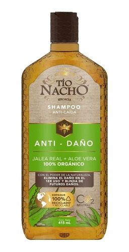 Tio Nacho Shampoo  Anti-daño Aloe Vera 415 Ml