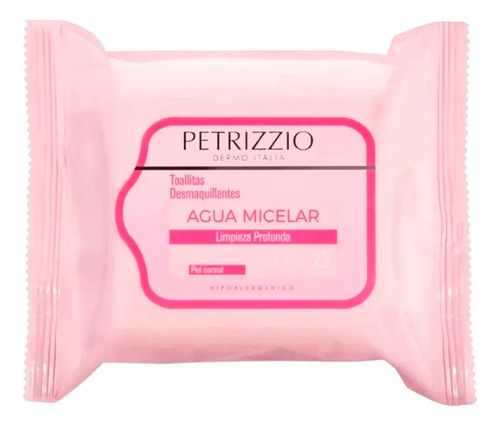 Toallitas Desmaquillantes Agua Micelar Petrizzio Crueltyfree