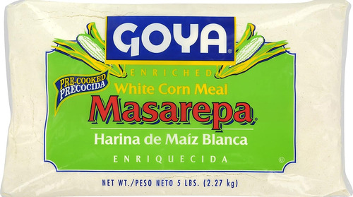 Masarepa Blanco Maíz Comida, 5 Libra  -6 Por Caso.