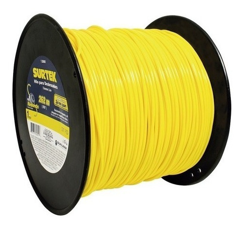 Nylon Para Desbrozadora Surtek En Carrete 2.4mm X 262 Mt /v