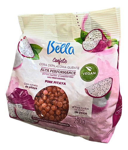 Kit Cera Depil Bela Confere Pitaya 2 Unidades 250g Cada