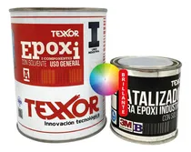 Comprar Esmalte Epoxi Bicomponente Uso General 1l Colores Texxor Acabado Brillante