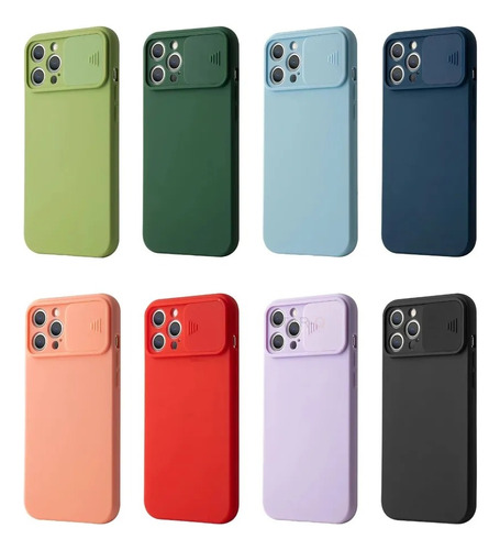 Carcasa Para Xiaomi Mi 11 Lite Cubre Camara Silicona