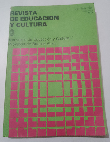Revista De Educación Y Cultura Ministerio De Educación 1981