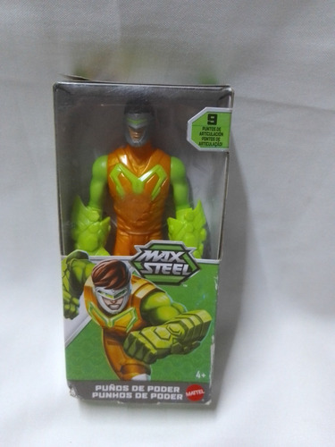 Mini Figuras De Max Steel Y Extroyer Aun En Caja Mas Dvd (Usado)