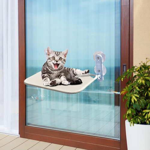 Hamaca Para Gatos, Cama Con Ventana Lavable A Máquina Para