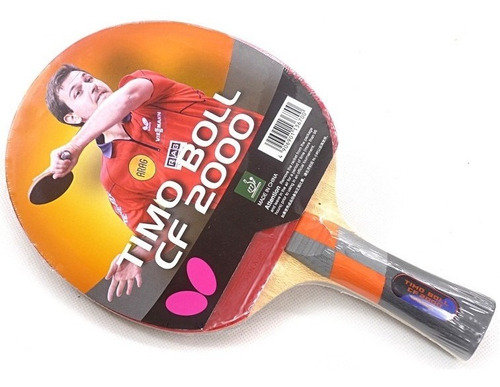 Paleta Ping Pong Butterfly Timo Boll Cf 2000 Carbono Olivos