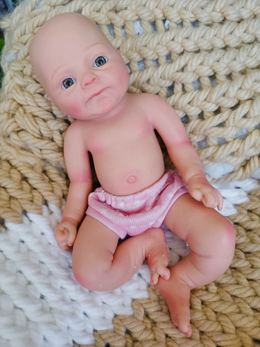 Bebé Reborn Original Silicona Solida 33 Cm Winifer Doll