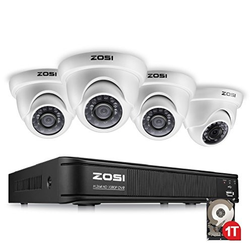 Zosi 8 Channel Hd Tvi 1080p Cctv Camera Security System