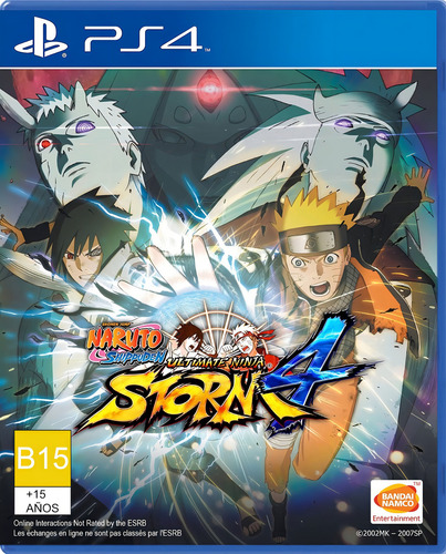 Naruto:ultimate Ninja Storm Namco Ps4 FĂsico (Usado)