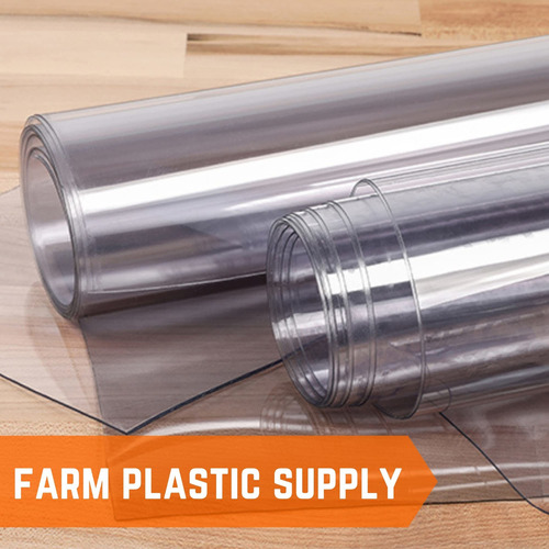 Farm Plastic Supply Lamina Vinilo Transparente 15 Mil 4