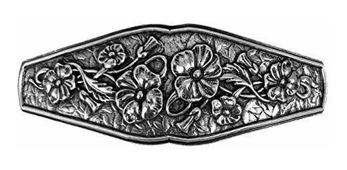 Oberon Design Flowers Hair Clip, Medium Hand