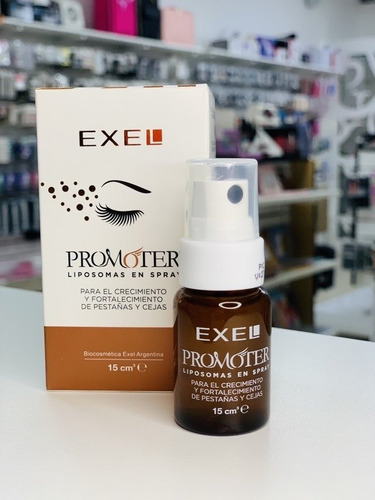 Promoter Liposomas Spray Crecimiento Cejas Pestañas Exel