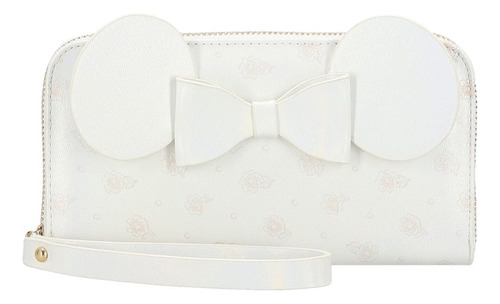 Cartera Para Mujer Minnie W Capsule Blanco Hbdonner22cw Diseño De La Tela Gráfico