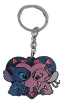 Comprar Llavero Stitch Giratorio De Metal - Lilo & Stitch Stitch Y Angel