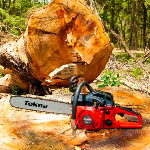 Sabre Ponta Dura 40cm + Corrente 28d Para Tekna Cs53 Cs58