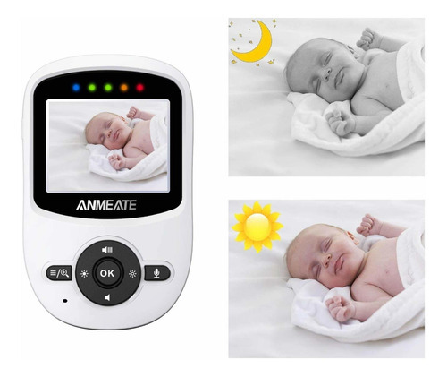 Monitor De Video Para Bebé Con Cámara Digital