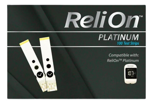 Tiras Relion Platinum 100 Cintas