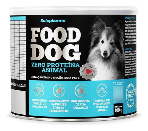 Food Dog Zero Proteína 100g 