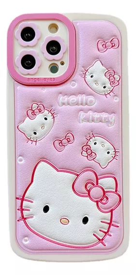 Funda De Hello Kitty Para iPhone 12 13 14 Pro Max
