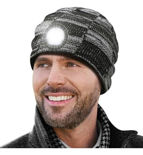 Pastaco Gorro Con Luz Led Con Lámpara Frontal, Relleno Papá,