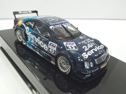 Mercedes Benz Clk Dtm 2001 - Darren Tuner - Autoart 1/43 Negro