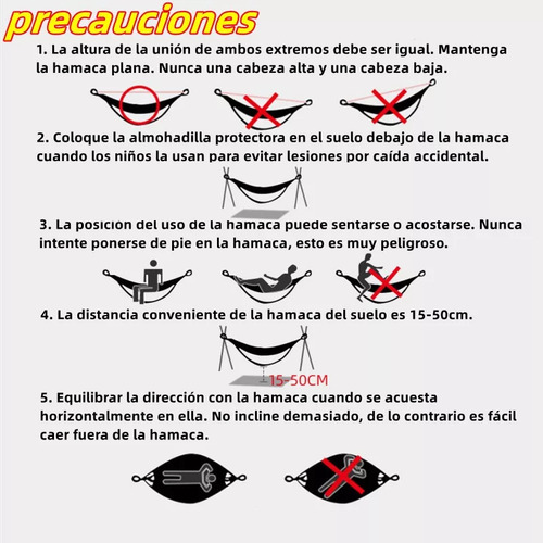 Hamacas De Cama Portátiles, Ligeras Y Transpirables .