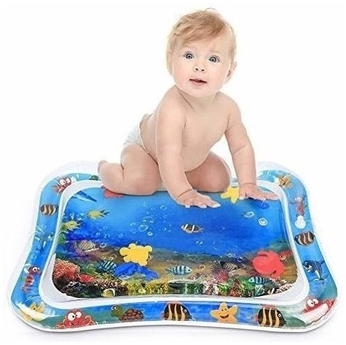 Cuku Tummy Time Water Play Mat Baby Y Toddlers Es El Momento