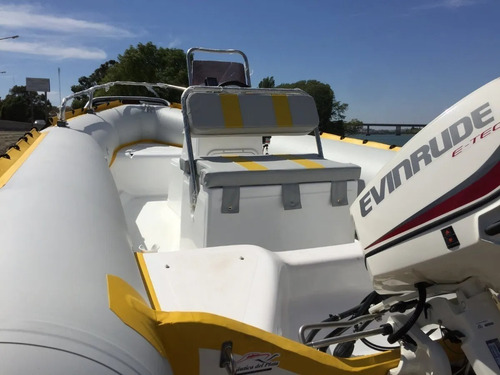 Imagen 7 de 15 de Semirrigido 4,90 Con Equipamiento Y Mercury 40hp Elo Super