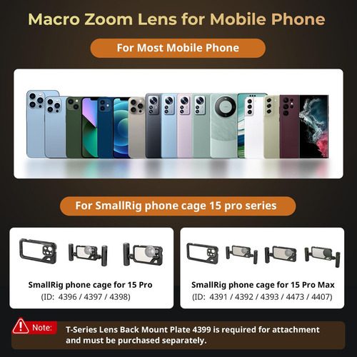 Lente Macro Maestro Hd Para iPhone Y Samsung 4588