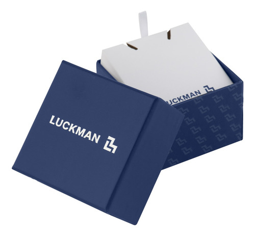Cadena Hombre, Collar Acero Inoxidable, Papá Luckman Color Plata