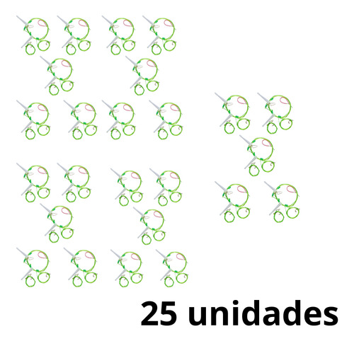 Pack 25 Lineas Pesca Madre Tanza Y 2 Bajadas Con Robadores