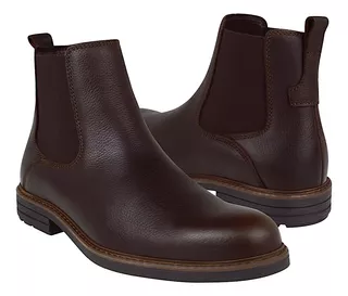 Botines Caballero Flexi 402518 Piel Café